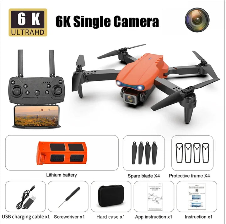 Drone with 6k UHD camera